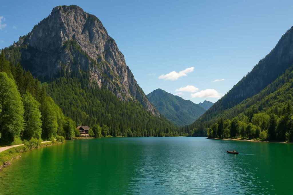 Leopoldsteinersee: smaragdgrüner Schatz in der Nähe von Eisenerz