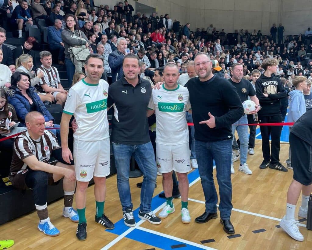 Benefiz-Hallenfußballturnier der Legenden 2025 – Graz – Welche Legenden tricksen auf? Legenden-Turnier des Lionsclub Graz